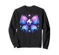 Soccer Coquette Bow Sports Blue And Sweatshirt - Novelty Apparel Men Women