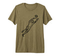 Soccer Goalkeeper Tri Blend T-Shirt - Novelty Apparel Men Women