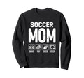 Soccer Mom Drive Pay Cheer Mom Soccer Sweatshirt - Novelty Apparel Unisex