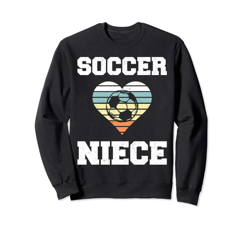 Soccer Niece Family Matching Sweatshirt - Fun Novelty Design Men Women