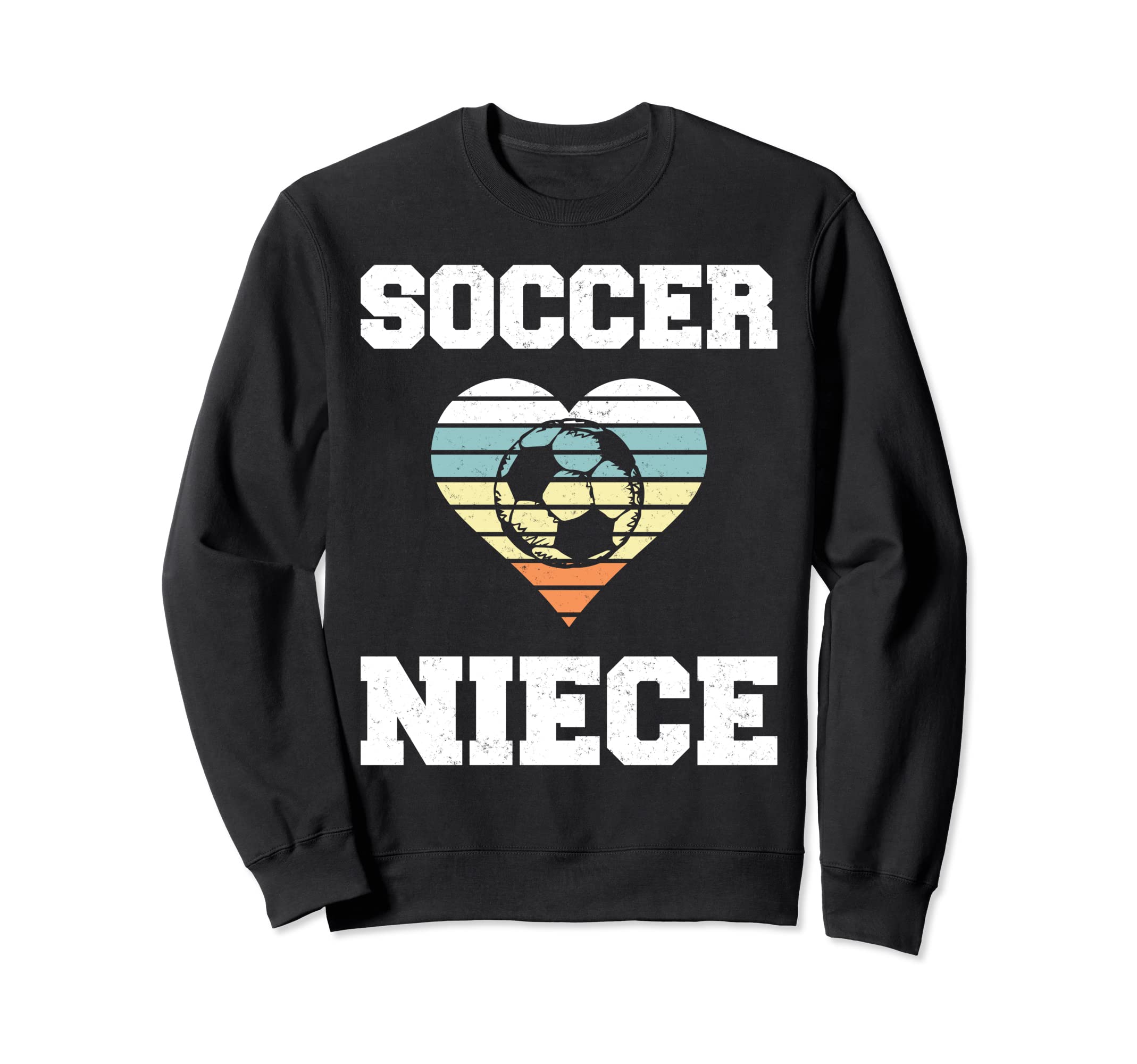 Soccer Niece Family Matching Sweatshirt - Fun Novelty Design Men Women