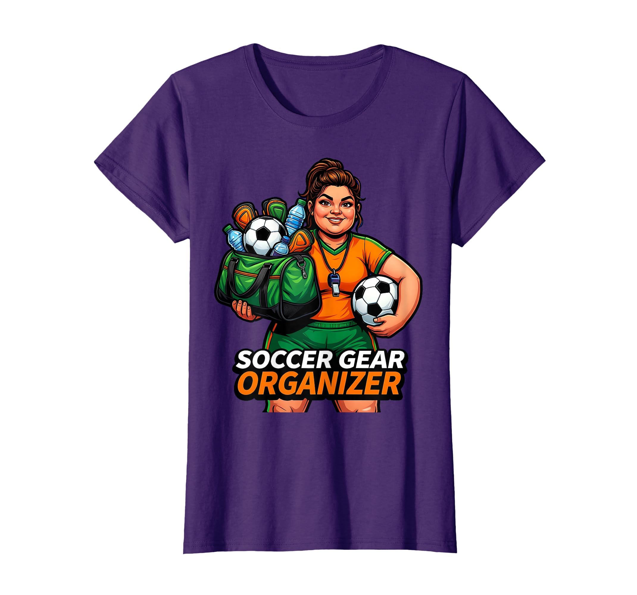 Soccer Mom Gear Organizer T-Shirt - Fun Novelty Design for Adults