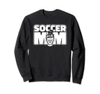 Soccer Mom Futbol Fu Ball Goal Sweatshirt - Unique Graphic for Adults
