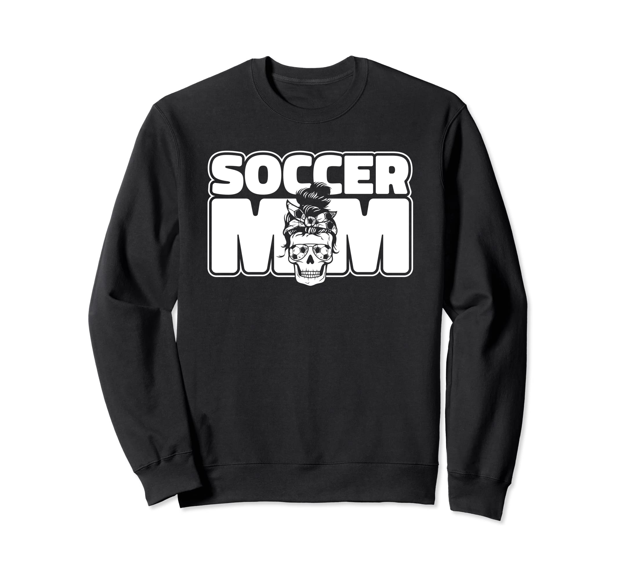 Soccer Mom Futbol Fu Ball Goal Sweatshirt - Unique Graphic for Adults