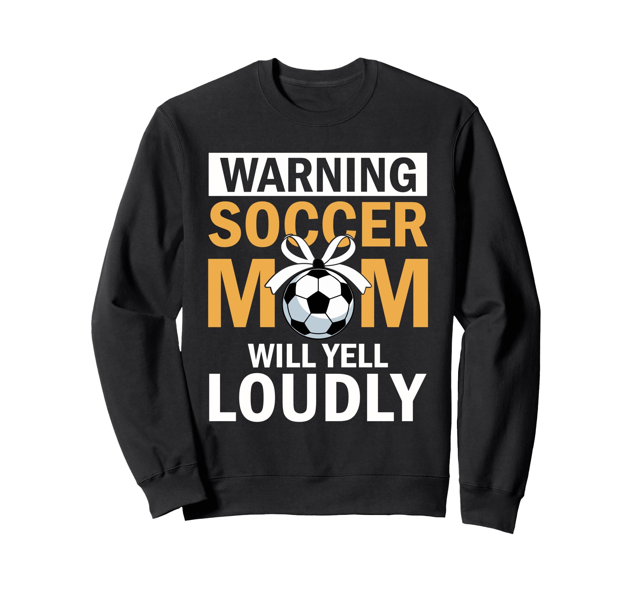 Soccer Mom Mommy Sweatshirt - Unique Graphic Men Women