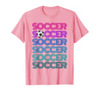 Eat Sleep Soccer Just Who Loves Kickin Ball T-Shirt - Trendy Graphic Unisex