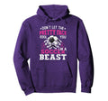 Dont Let Pretty Face Fool You Soccer Hoodie - Aesthetic Graphic Unisex