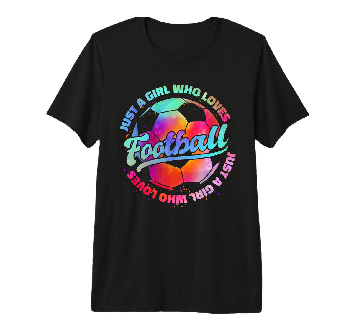 Just Who Loves Football Player T-Shirt - Fun Novelty Design for Adults