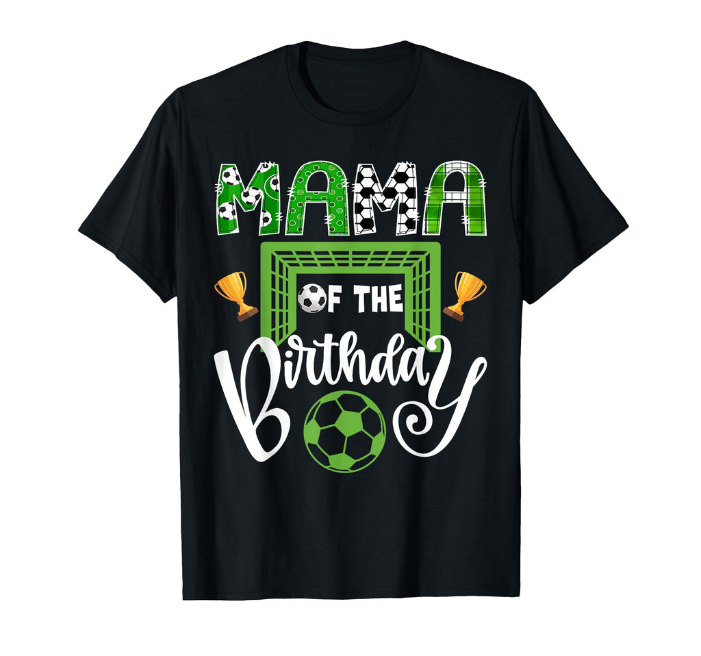 Mama Birthday Soccer Player Bday T-Shirt - Streetwear Style for Adults