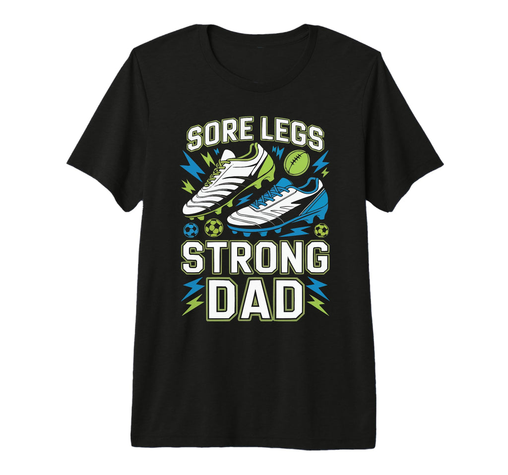 Soccer Player Soccer Dad Kick Sport T-Shirt - Custom Art Print Unisex