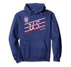 U S Soccer Perform Navy Uswnt Hoodie - Custom Art Print for Adults