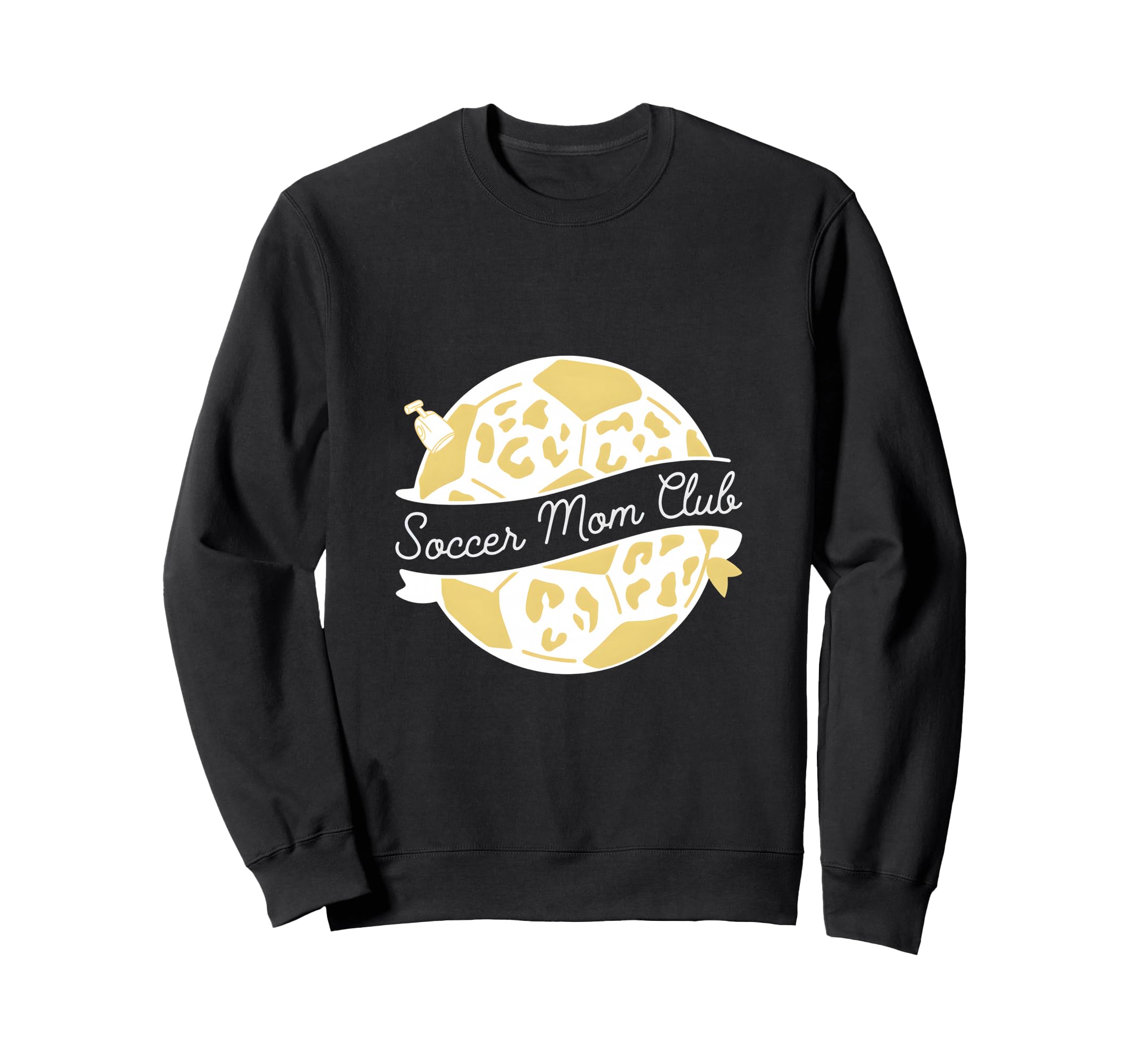 Soccer Mom Club Leopard Soccer Mom Sweatshirt - Custom Art Print for Adults