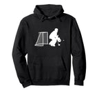 Ice Hockey Player Goalkeeper Ice Hoodie - Aesthetic Graphic for Adults
