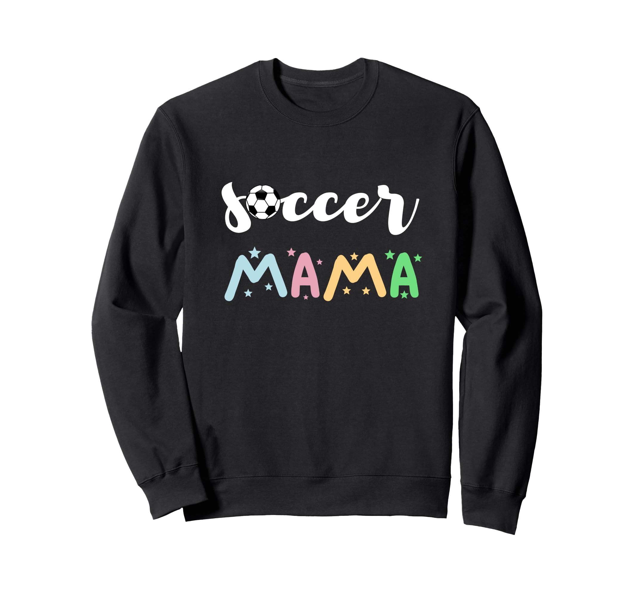 Soccer Mama Team Coach Player Soccer Sweatshirt - Unique Graphic Unisex