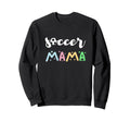 Soccer Mama Team Coach Player Soccer Sweatshirt - Unique Graphic Men Women