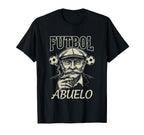 Futbol Abuelo Grandpa Soccer Smoker Funny T-Shirt - Trendy Graphic Unisex