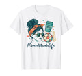 Soccer Mom Life Coffee Lover Messy T-Shirt - Custom Art Print for Adults