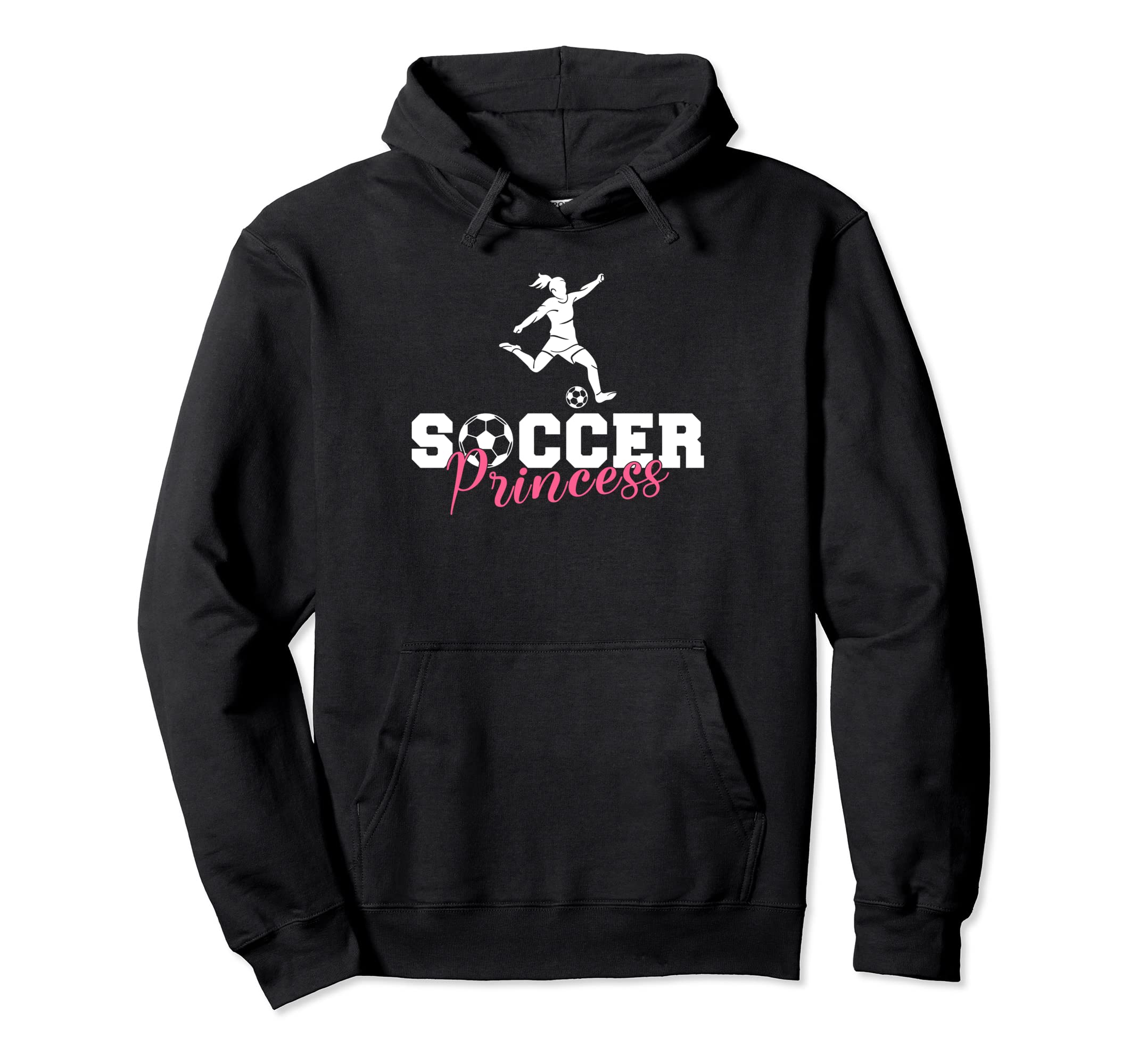 Soccer Soccer Princess Hoodie - Custom Art Print Men Women
