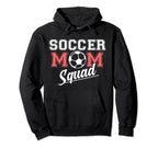 Soccer Mom Squad Sports Player Expert Hoodie - Unique Graphic Men Women