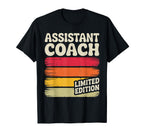 Assistant Coach Sports Assistant T-Shirt - Fun Novelty Design Men Women