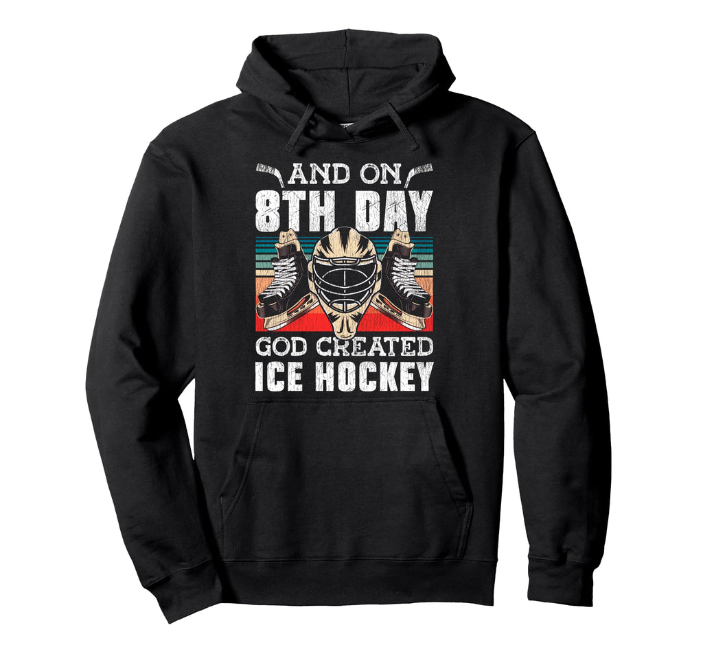 Ice Hockey Goalie Faith God Goalkeeper Hoodie - Trendy Graphic Men Women