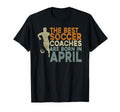 Soccer Coaching Training April T-Shirt - Aesthetic Graphic for Adults