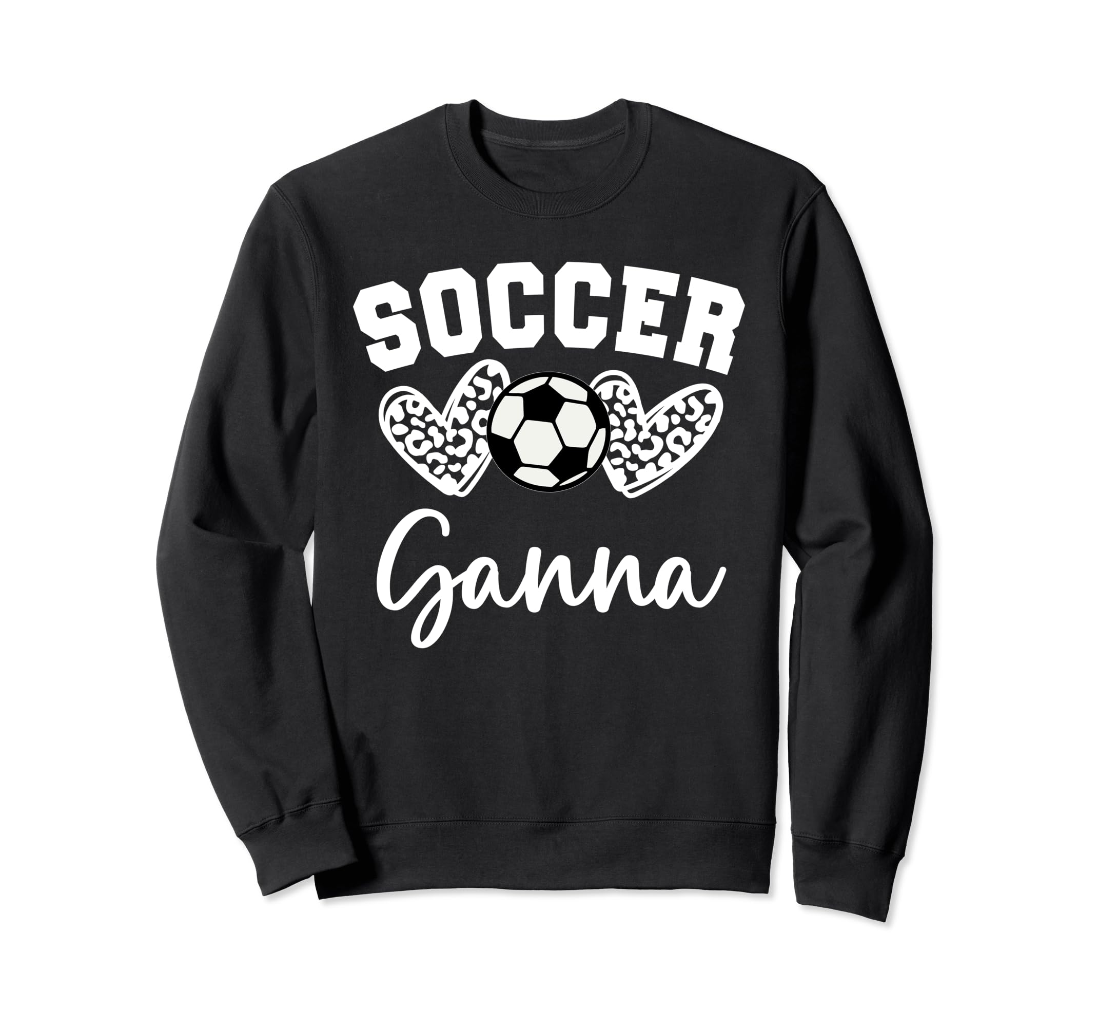 Soccer Ganna Matching Family Soccer Sweatshirt - Graphic Print Unisex