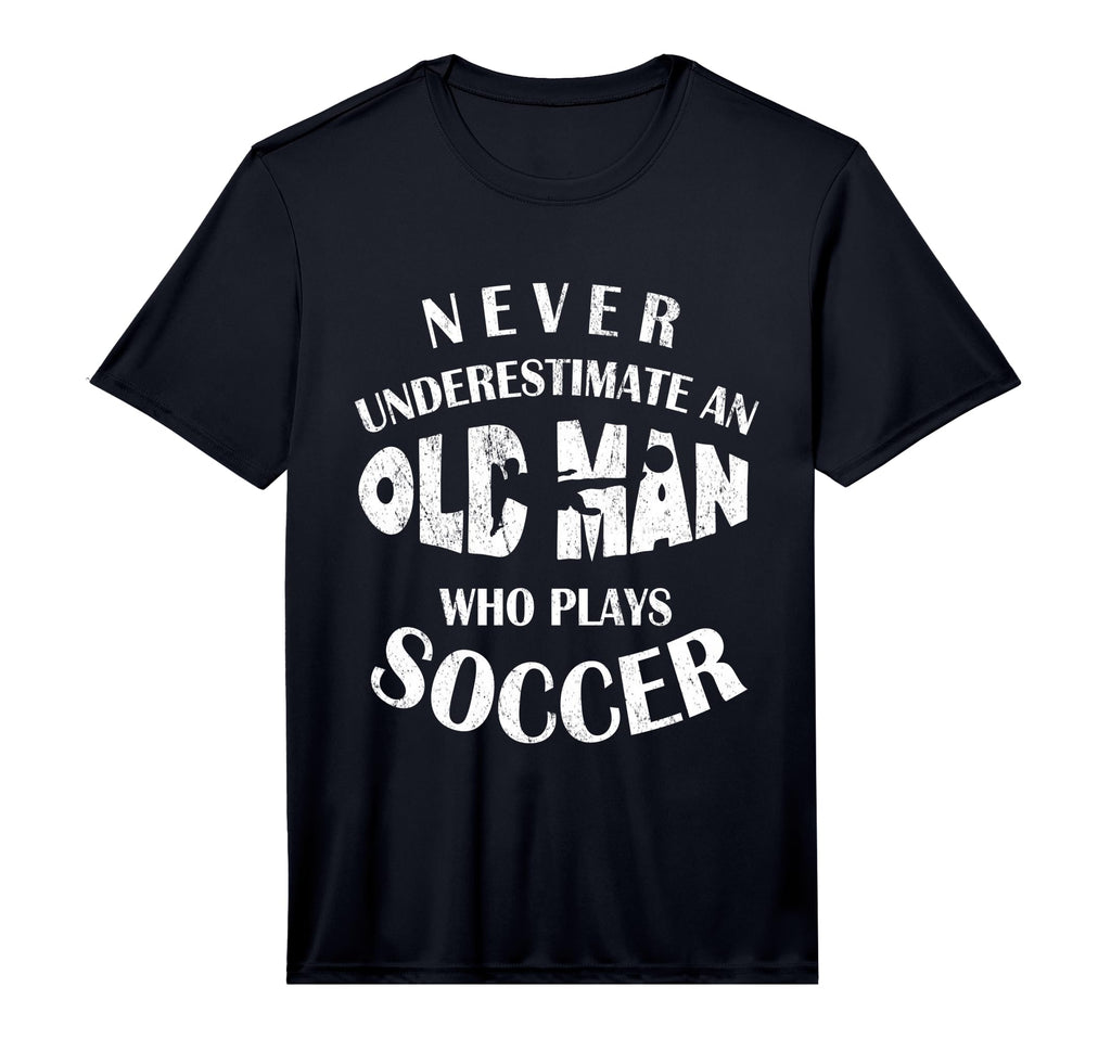 Never Underestimate Old Who Plays T-Shirt - Trendy Graphic for Adults