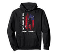 My Goal Is To Deny Yours Soccer Hoodie - Minimalist Print for Adults