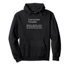 Lacrosse Goalkeeper Funny Lacrosse Hoodie - Aesthetic Graphic for Adults