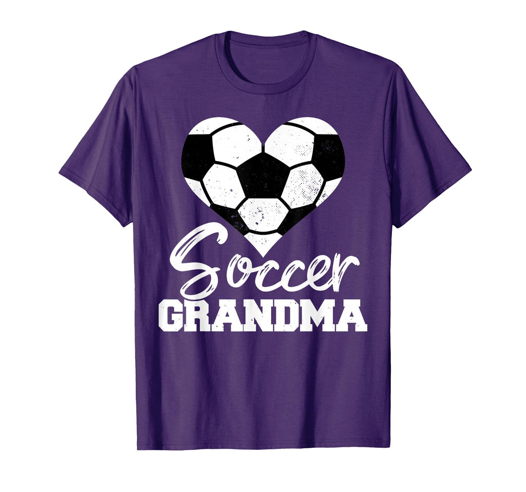 Soccer Grandma Heart Funny Heartfelt T-Shirt - Custom Art Print for Adults
