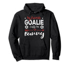My Favorite Goalie Calls Me Bunny Hoodie - Custom Art Print Unisex