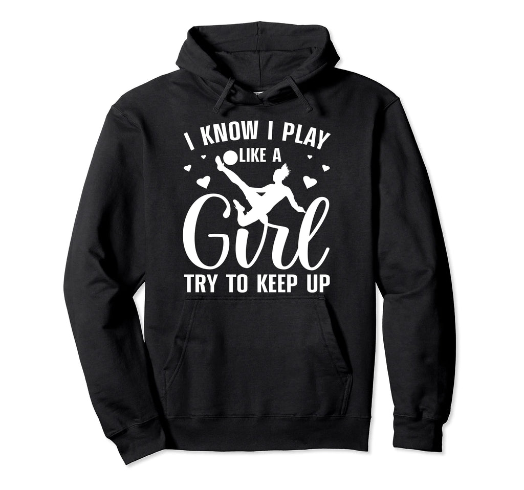 Soccer Soccer Player Football Hoodie - Fun Novelty Design Men Women