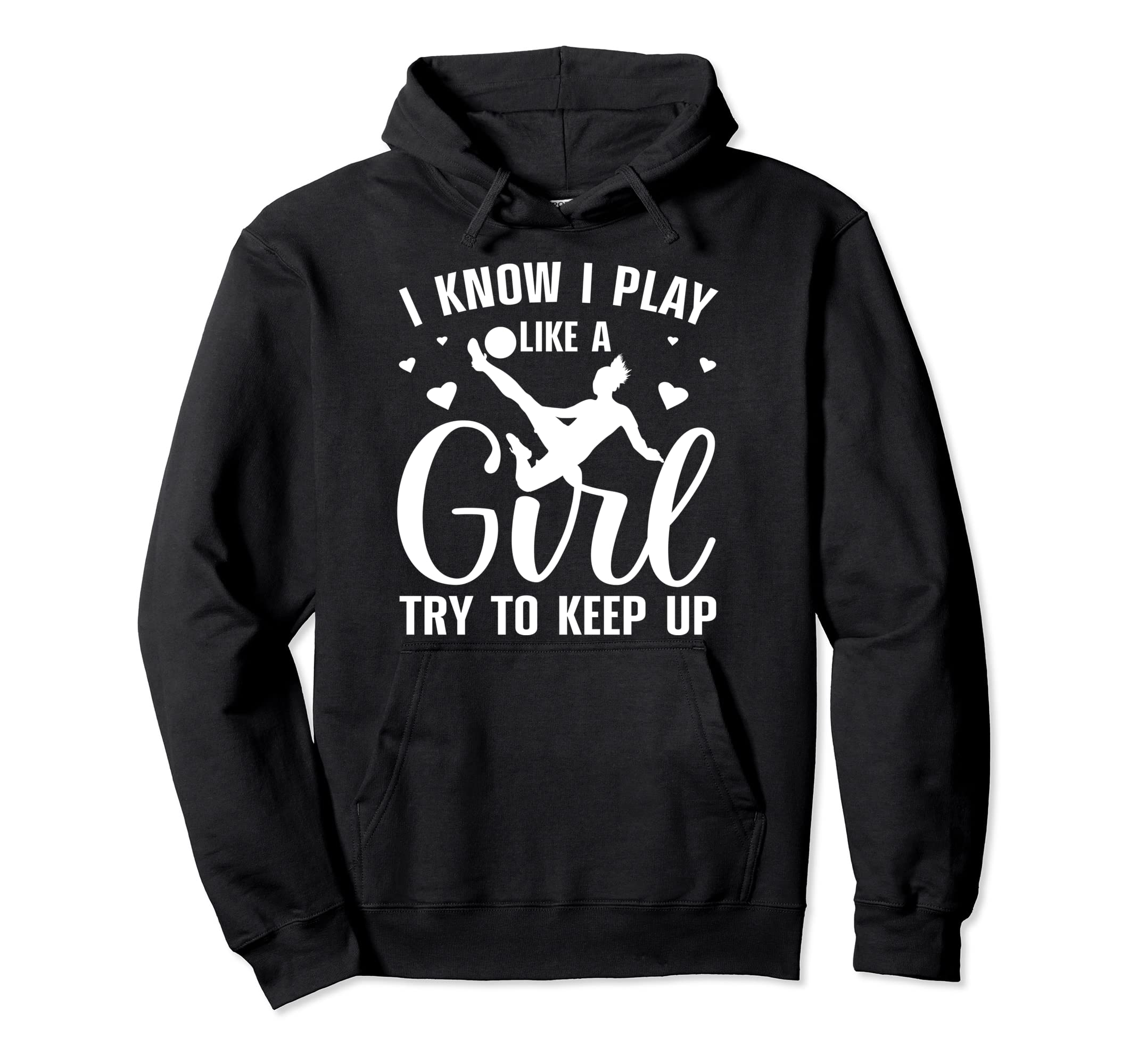 Soccer Soccer Player Football Hoodie - Fun Novelty Design Men Women