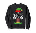 Soccer Elf Family Matching Sweatshirt - Fun Novelty Design for Adults