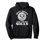 Lacrosse Deny Goals Goalkeeper Hoodie - Fun Novelty Design Unisex