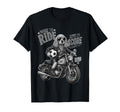 Cocker Spaniel Motorbike Love T-Shirt - Casual Everyday Wear Unisex