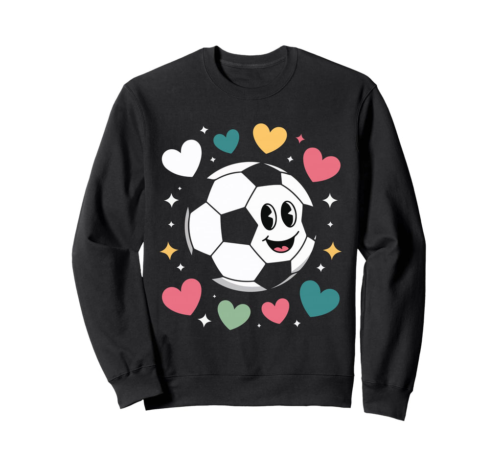 Funny Soccer Soccer Player Sweatshirt - Aesthetic Graphic Unisex