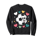 Funny Soccer Soccer Player Sweatshirt - Aesthetic Graphic Unisex