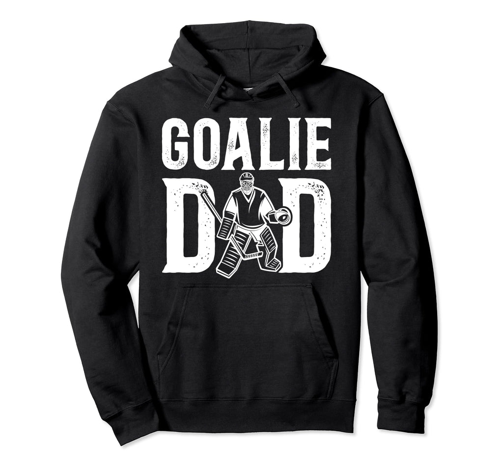 Ice Hockey Goalie Dad Ice Hockey Hoodie - Aesthetic Graphic Unisex
