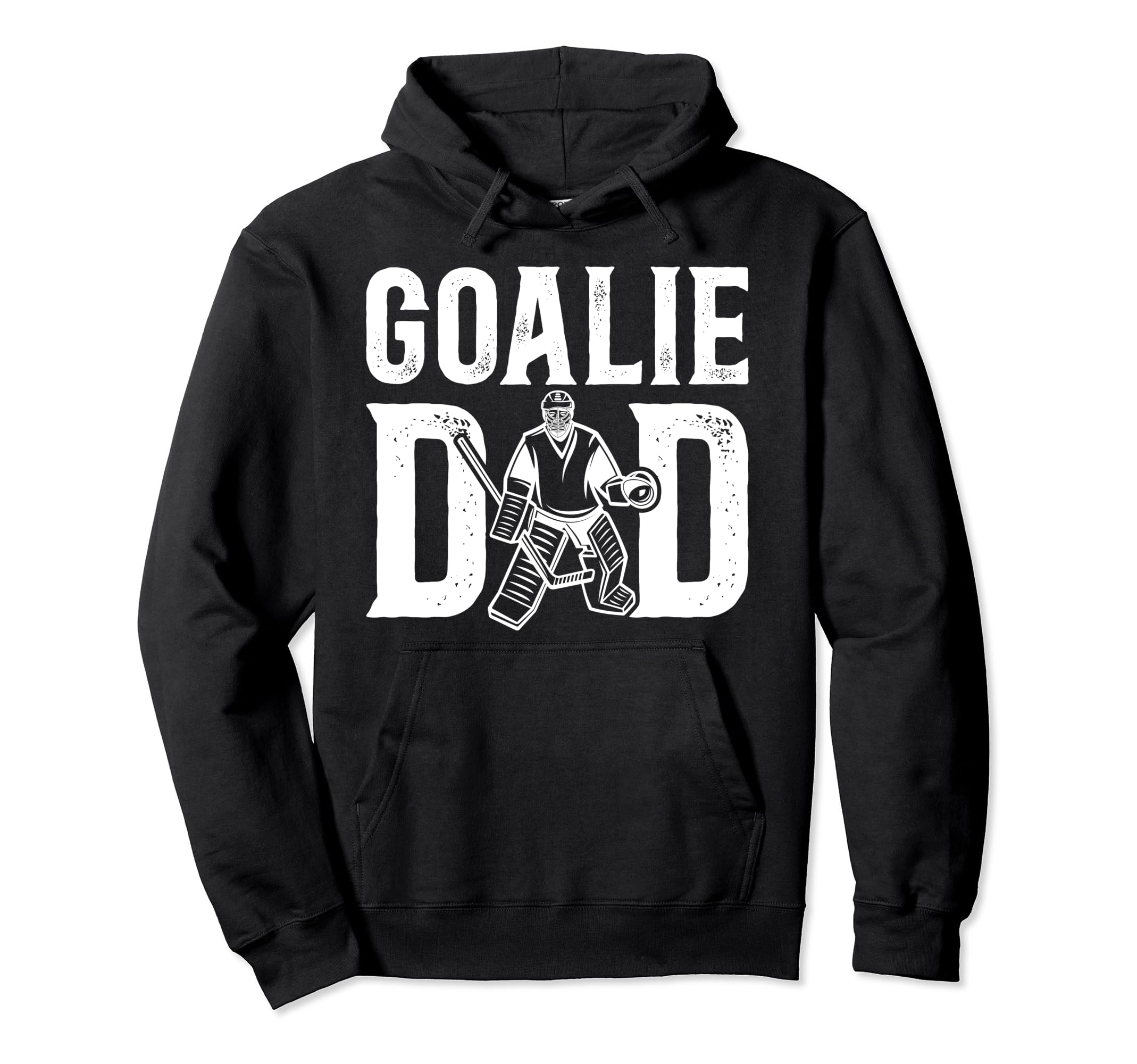 Ice Hockey Goalie Dad Ice Hockey Hoodie - Aesthetic Graphic Unisex