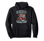 Hockey Goalkeeper Ice Hockey Goalie Hoodie - Aesthetic Graphic Men Women