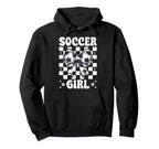 Soccer Soccer Mom Mothers Day Hoodie - Minimalist Print for Adults