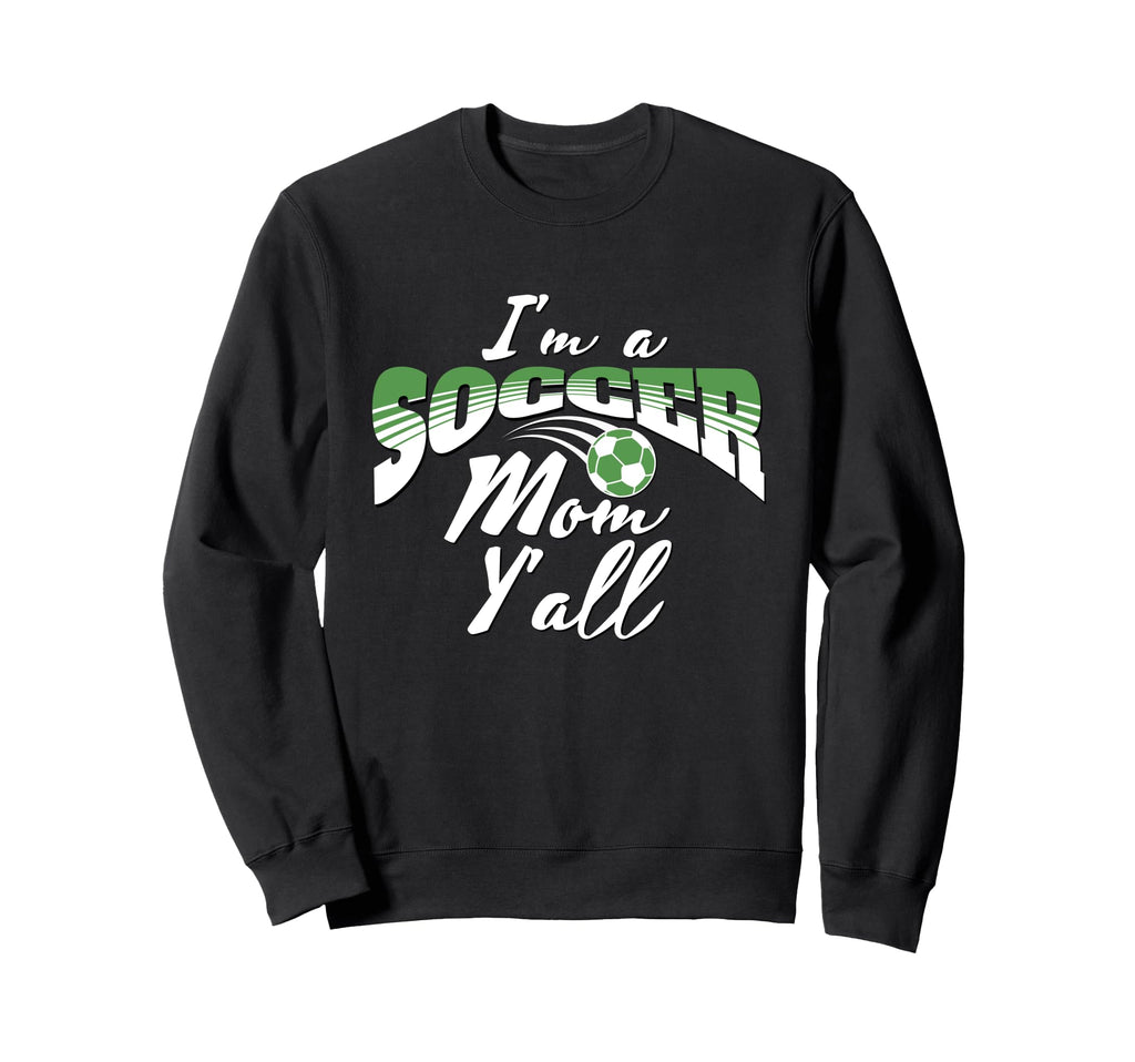 Mom Soccer Lover Soccer Mom Gift Sweatshirt - Aesthetic Graphic for Adults