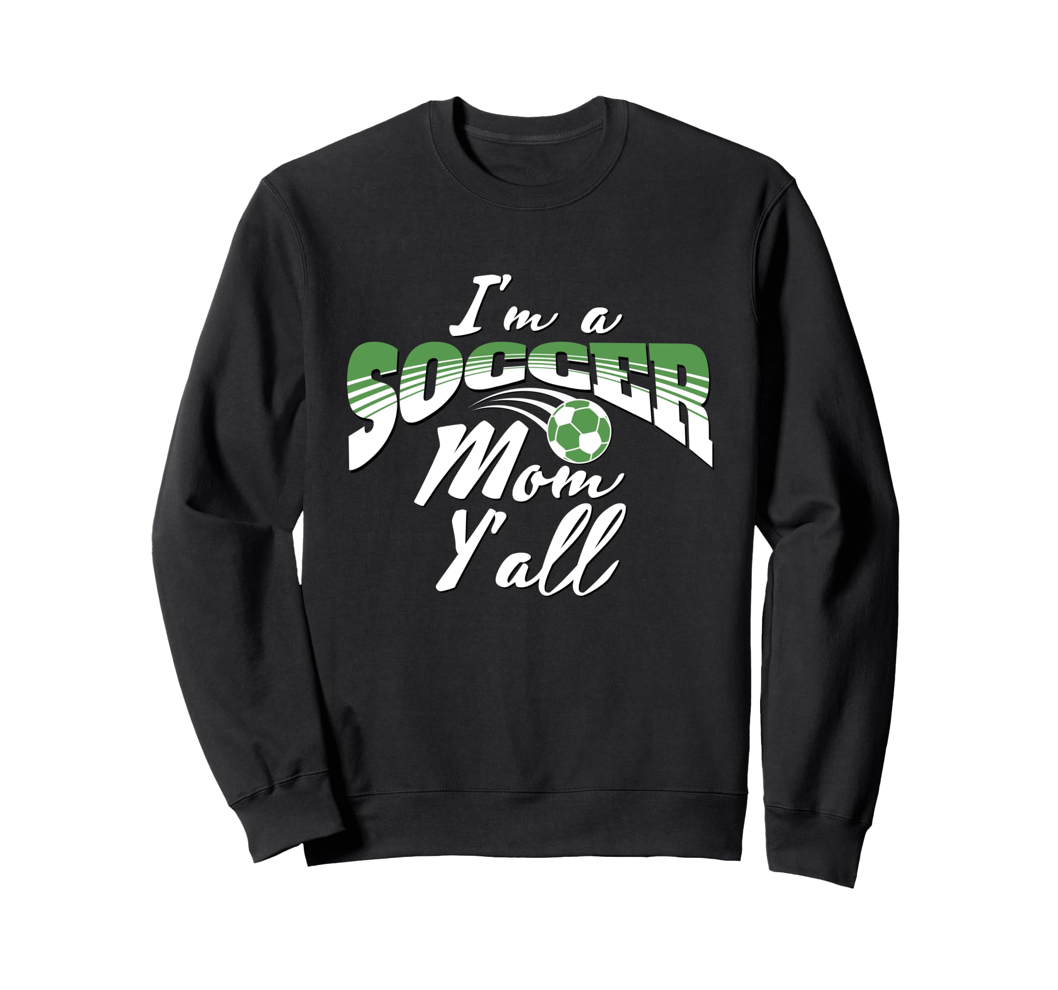 Mom Soccer Lover Soccer Mom Gift Sweatshirt - Aesthetic Graphic for Adults