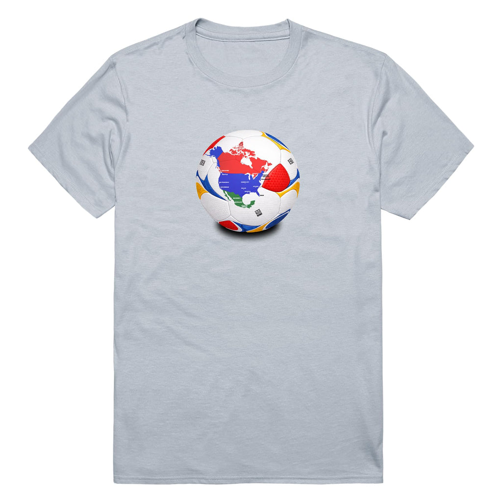 Soccer 2026 Tees World Ball Hoodie - Custom Art Print for Adults