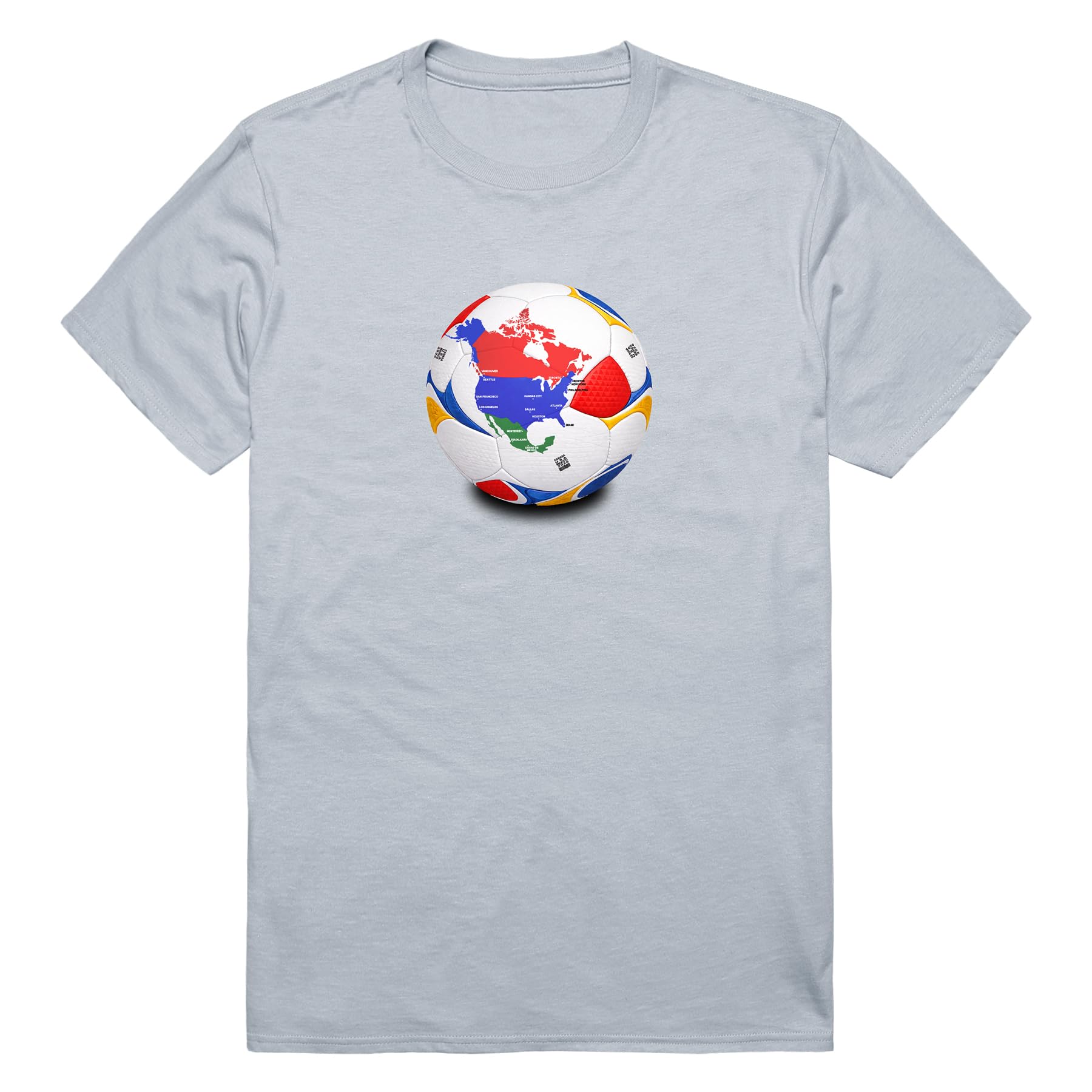 Soccer 2026 Tees World Ball Hoodie - Custom Art Print for Adults