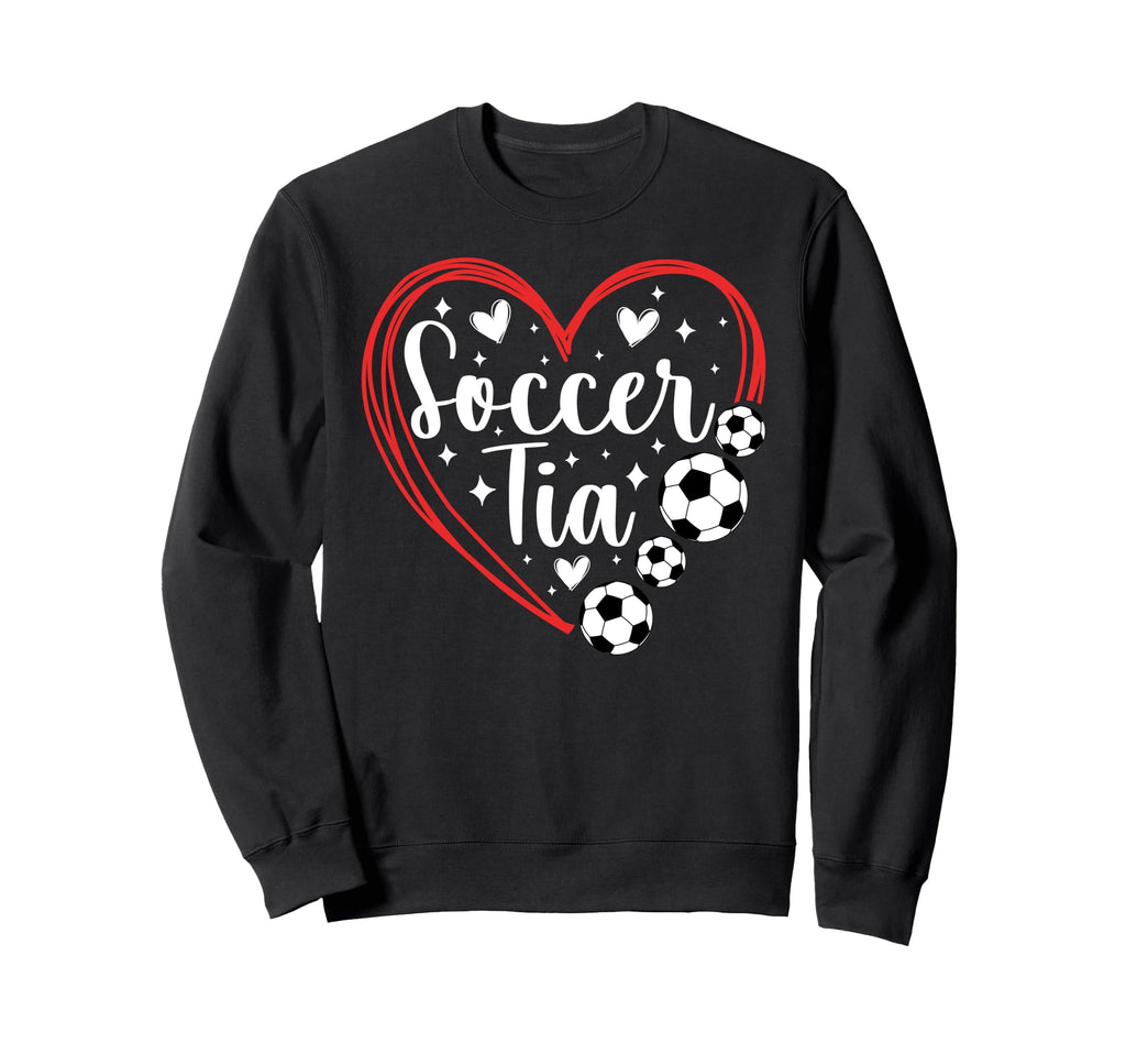 Soccer Tia Heart Tia Soccer Sweatshirt - Streetwear Style for Adults