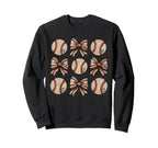 Soccer Bow Game Day Baseball Sweatshirt - Streetwear Style for Adults