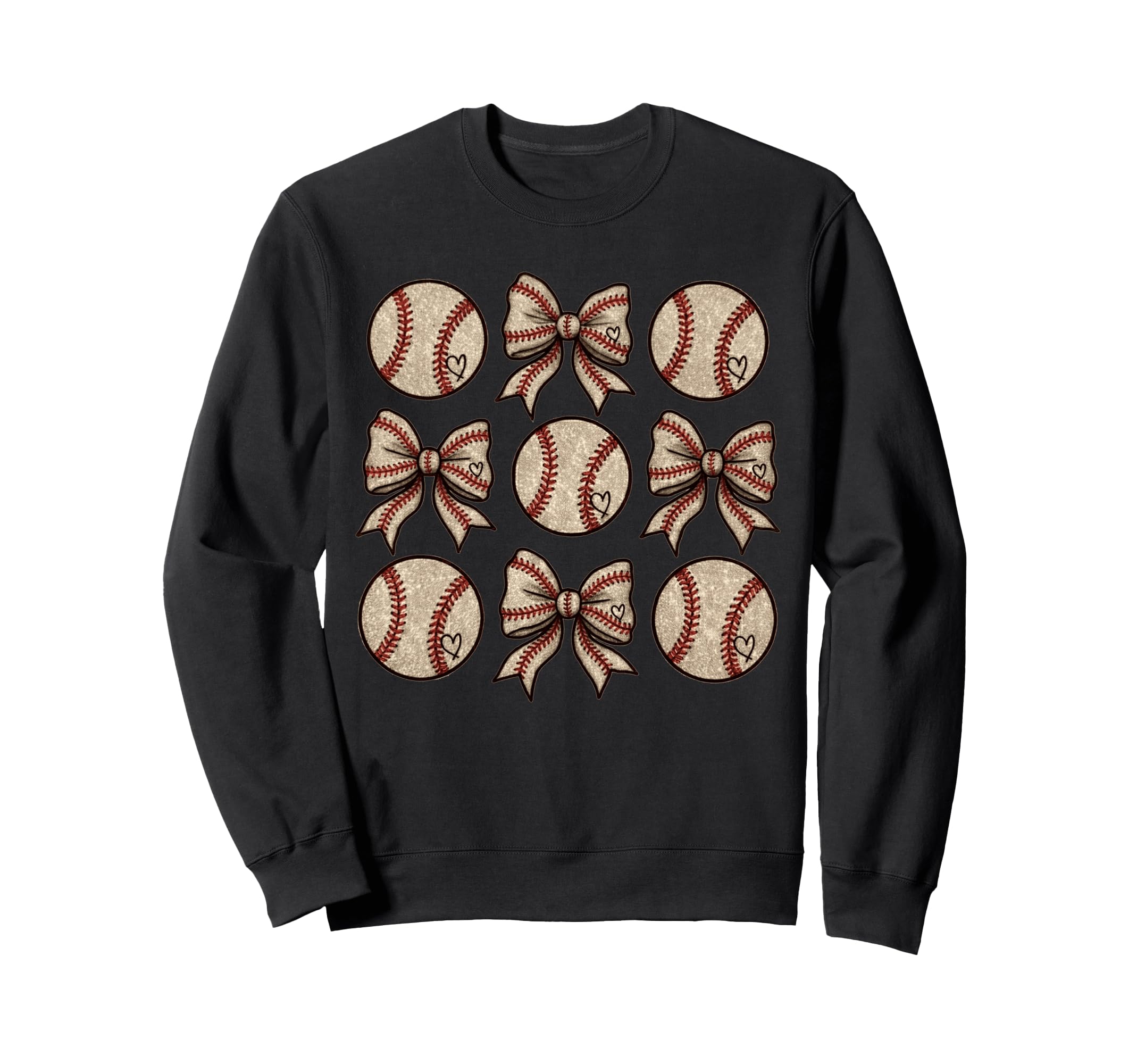 Soccer Bow Game Day Baseball Sweatshirt - Streetwear Style for Adults